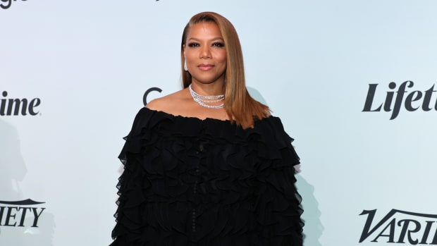 Queen Latifah attends Variety's 2022 Power Of Women at The Glasshouse on May 05, 2022 in New York City