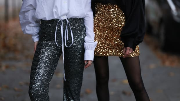 sequins street style