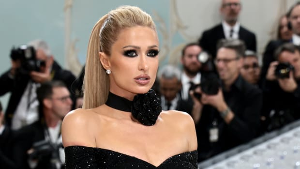 Kim Kardashian West Reunited With Paris Hilton to Promote New Velour  Tracksuits for Skims - Fashionista