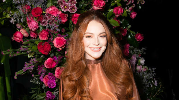 Lindsay Lohan Shines in MCM x CROCS Campaign