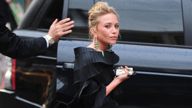 Mary-Kate Olsen arrives at the 2013 CFDA Fashion Awards at Alice Tully Hall on June 3, 2013 in New York, New York