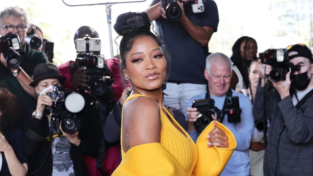  Keke Palmer attends the Michael Kors Collection Spring:Summer 2023 Runway Show on September 14, 2022 in New York City