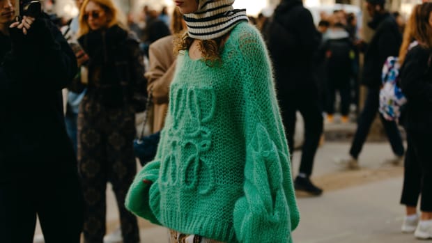 Paris Street Style Spring 2023 Knitwear