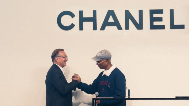 Cruise 2022-23 show in Miami - Bruno Pavlovsky and Pharrell Williams - Copyright CHANEL