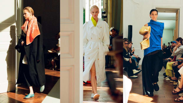 Cathy Horyn Paris Fashion Week Review: The Row, Balmain