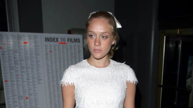 Chloë Sevigny Wore an Unexpected Bag to the Balenciaga Show