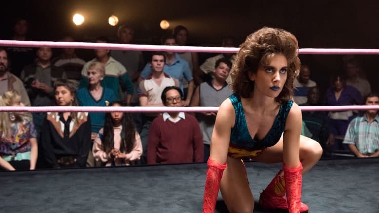 The Mom Jeans and Leotards in 'GLOW' Help to Convey a Realistic