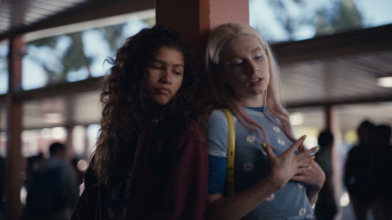 Zendaya as Rue Bennett  Euphoria's Costume Designer Went to High