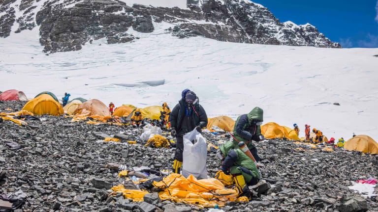 The World's Tallest Mountains Are Covered in Trash, So Bally Is Cleaning Them Up