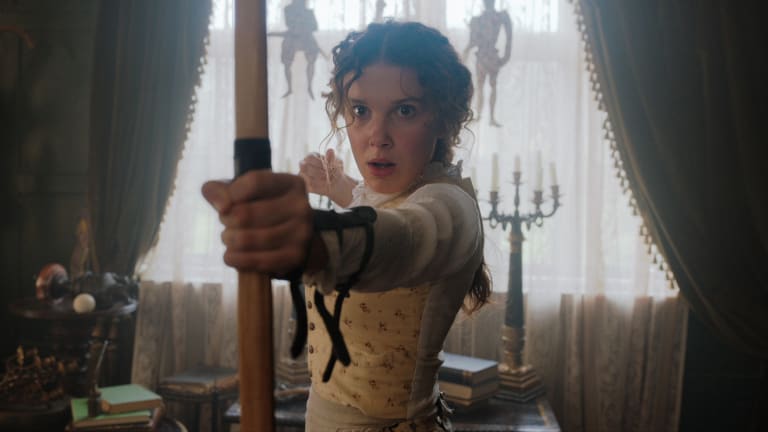Millie Bobby Brown's Victorian Teen Detective Costumes in 'Enola Holmes' Speak to the 20th Century Women's Rights Movement