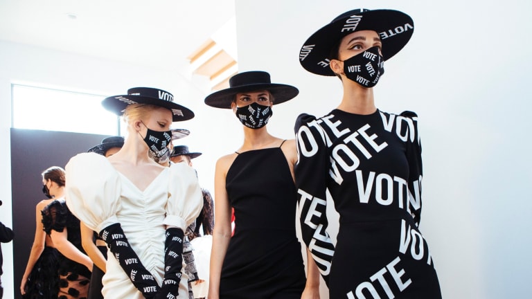 Fashion Brand Debuts Face Masks at Paris Fashion Week Amid