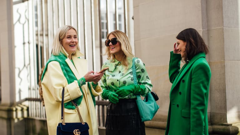 From the Runway to StreetStyle: Shades of Green