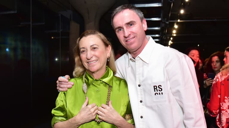 Raf Simons and Miuccia Prada Are an Astrological Match — But Will It Last?  - Fashionista