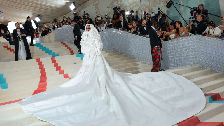 Rihanna Wore Valentino Haute Couture To The 2023 Met Gala