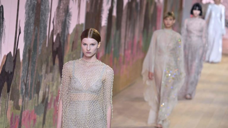 Dior pays homage to Greek goddesses with its 2023 fall/winter collection at  Paris Couture Week