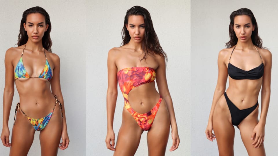 This Thing's Everywhere: Melissa Simone's Sultry, '90s-Inspired Swimwear