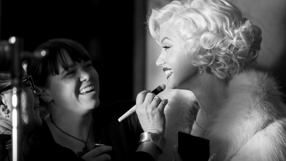 Hair, Makeup and a Little Hollywood Magic Transformed Ana de Armas Into Marilyn Monroe for 'Blonde'