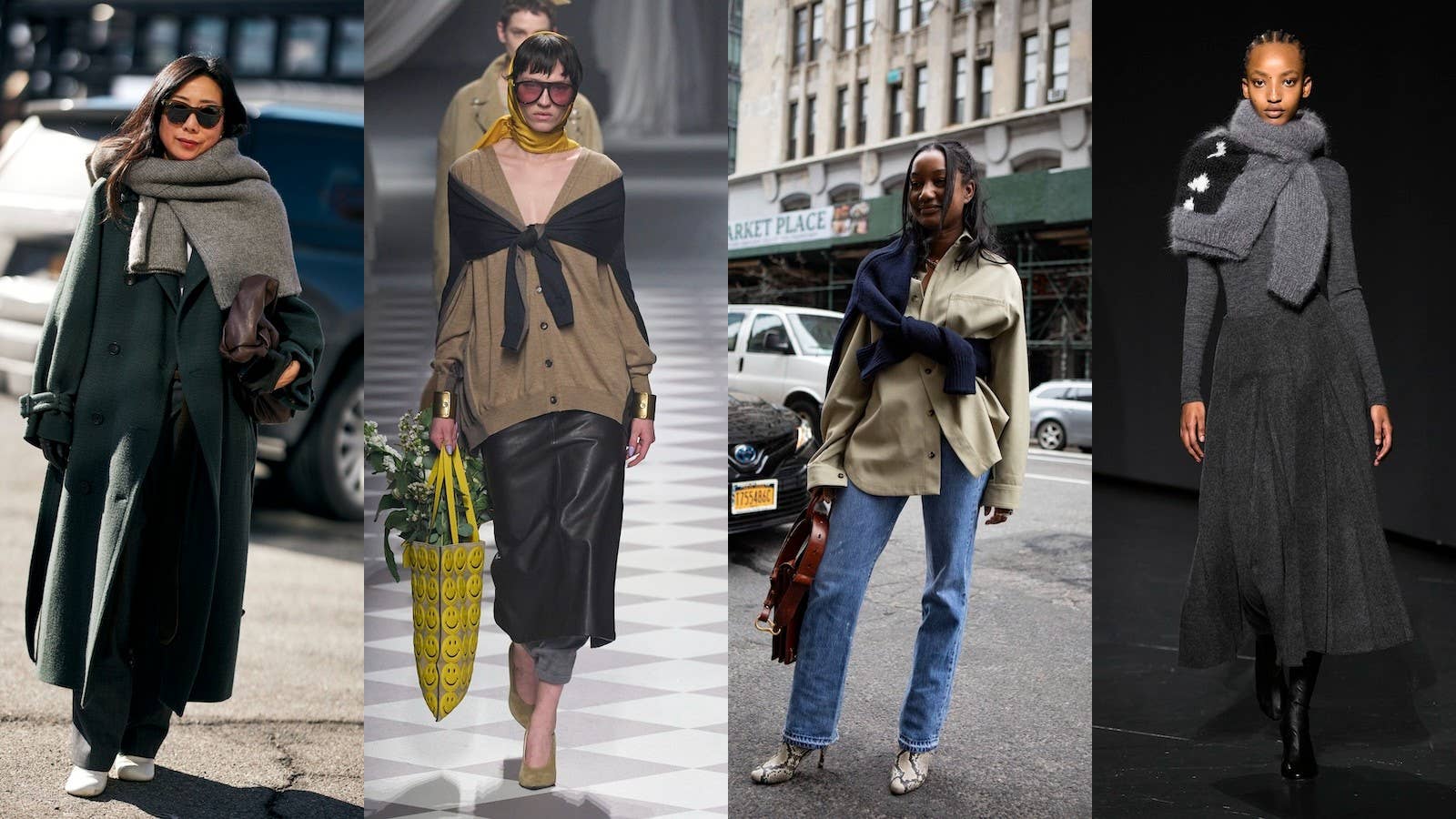 Sweaters as Scarves: 64 Styling Ideas From Fall 2024 Fashion Month