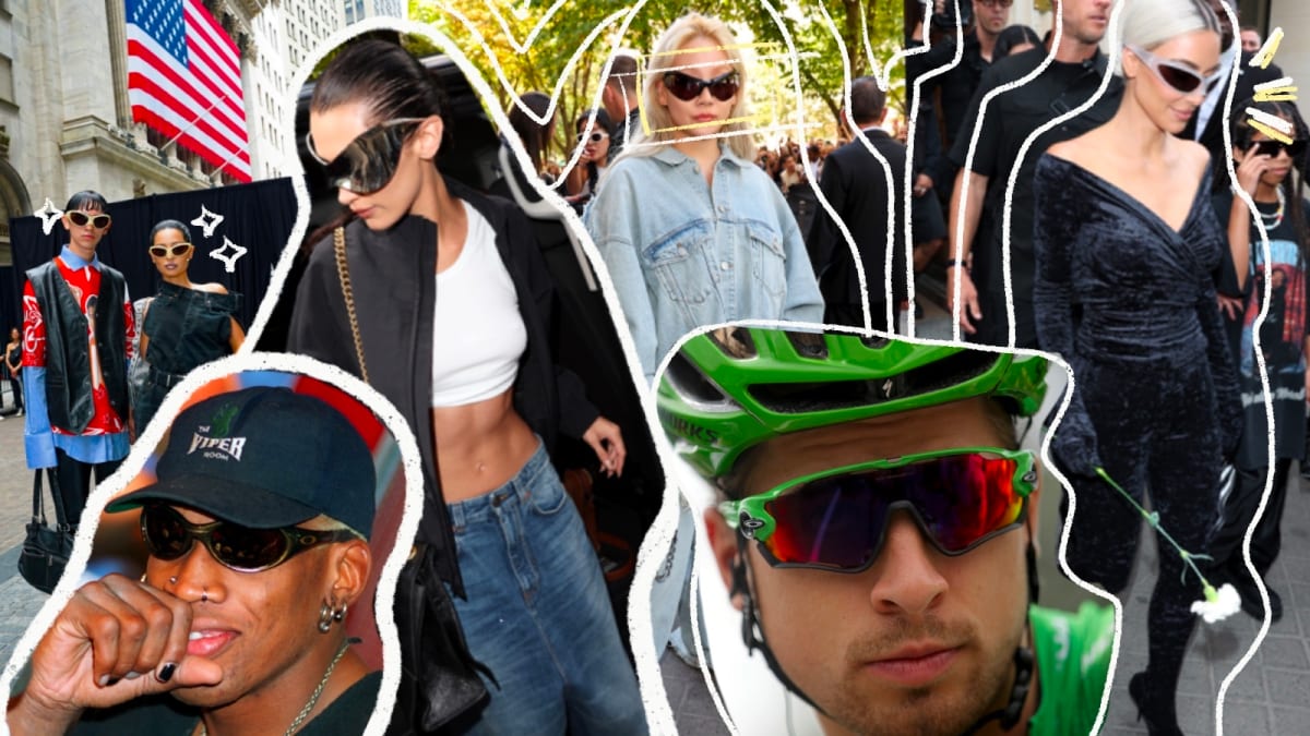 The Sporty Sunglasses Co-opted by Fashion and Fascism - Fashionista