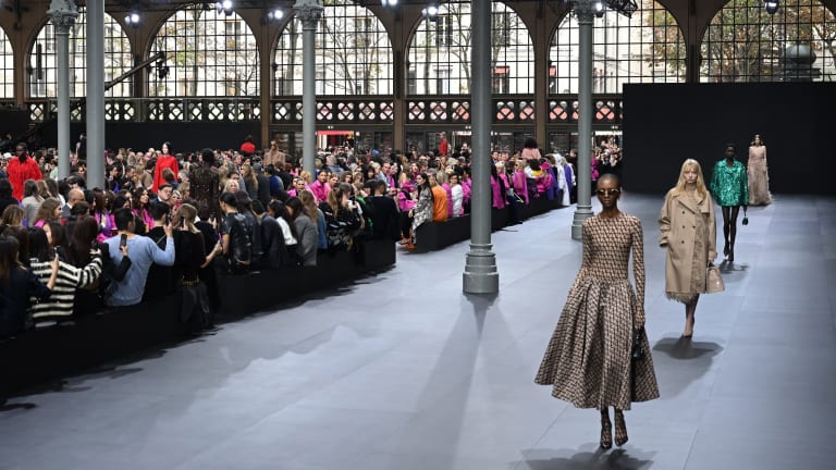 Logomania Soars to New Heights at Valentino Spring 2023