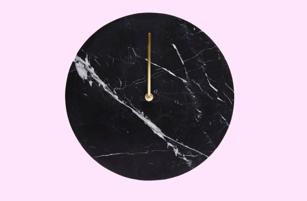 Black Marble Wall Clock with Brass Hands.jpg