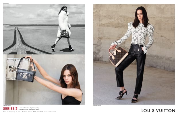 Louis Vuitton first campaign with Ghesquière