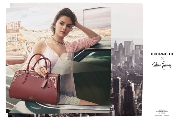 Selena Gomez Is Party-Ready in Coach's Glitzy Holiday Ad Campaign -  Fashionista