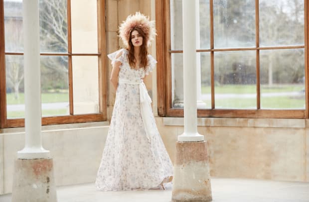 temperley-london-bridal-spring-2022-wedding-dress-flutter-sleeve-floral