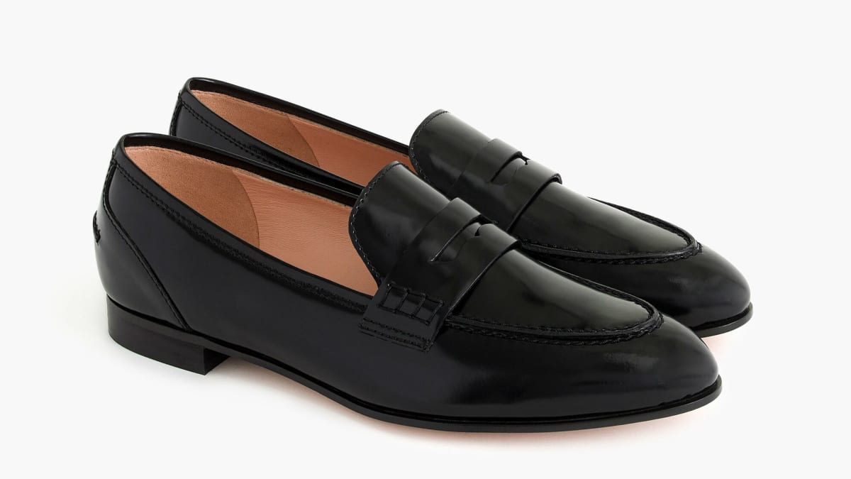 j crew academy penny loafer