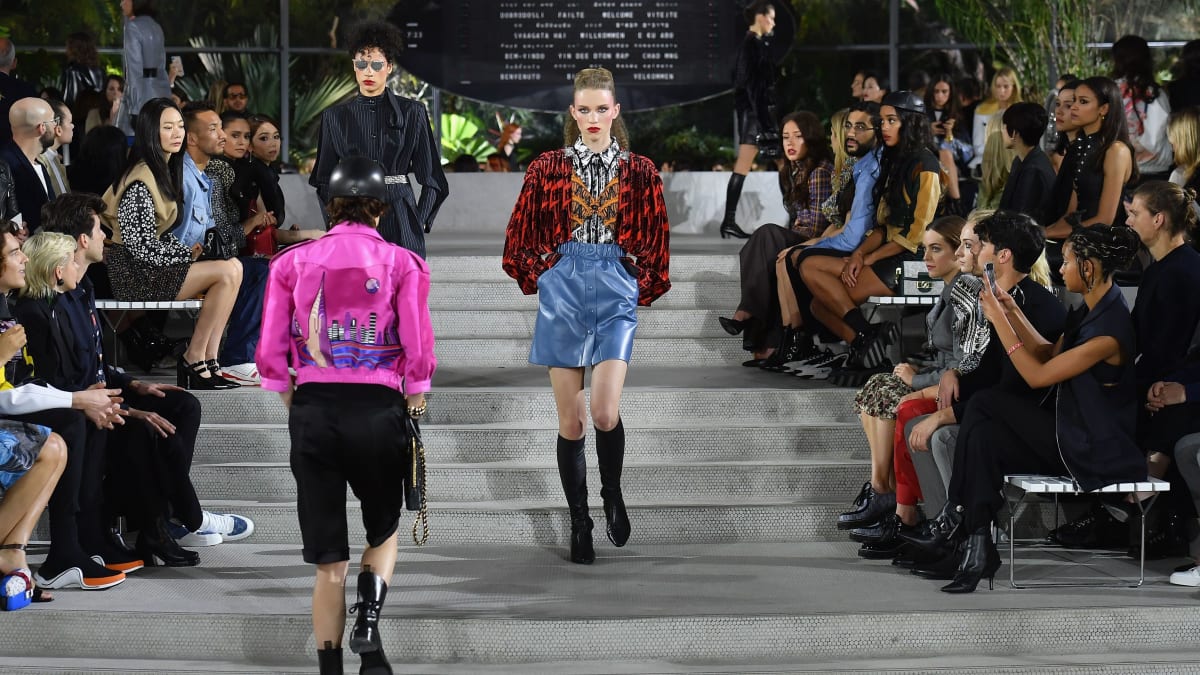 Louis Vuitton Brought a Flight of Fancy to JFK Airport for Resort 2020 -  Fashionista
