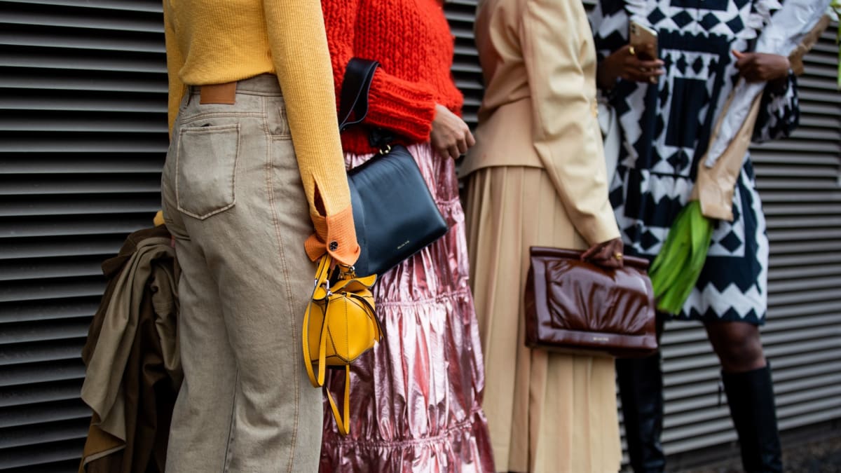 The Street Style Crowd Went Preppy on Day 2 of London Fashion Week