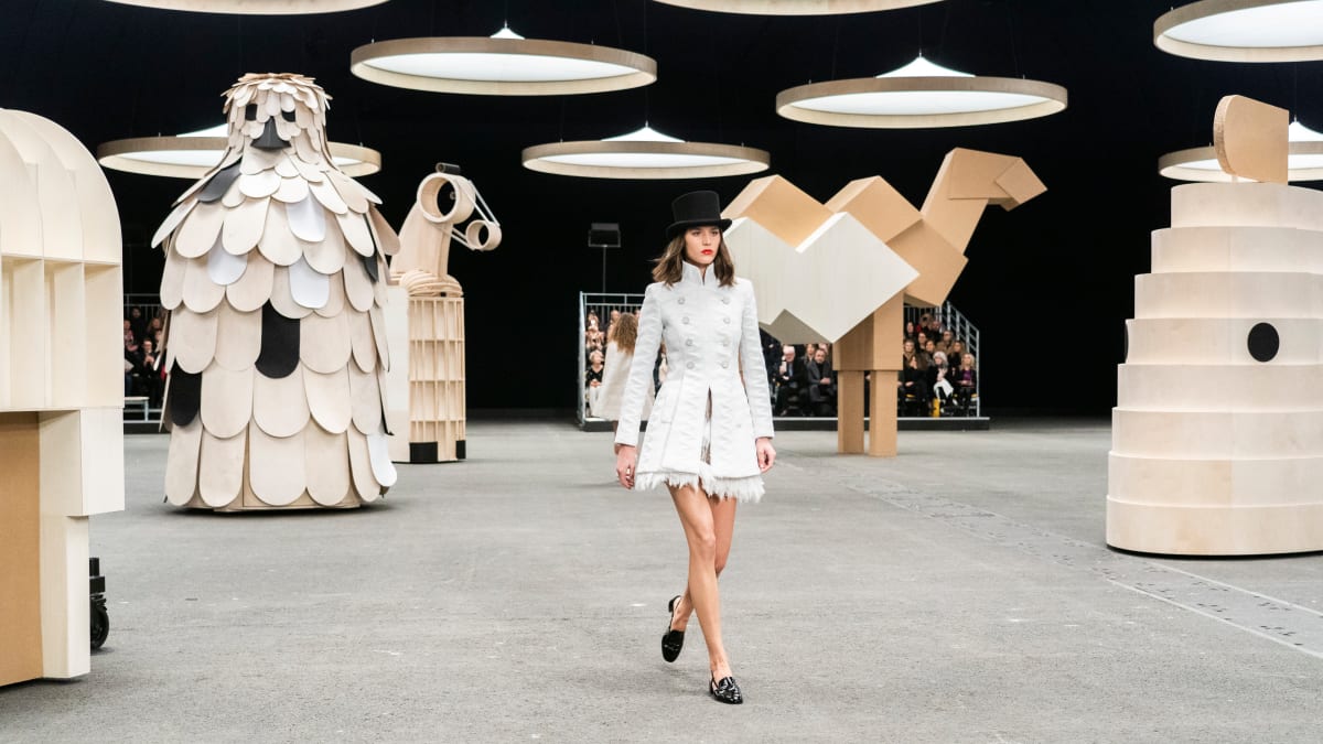 Chanel Does Mini Skirts the Haute Couture Way for Spring 2023 - Fashionista