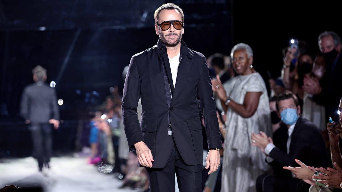 Tom Ford's Fall Collection Was a Blinged-Out, Well-Tailored Acid