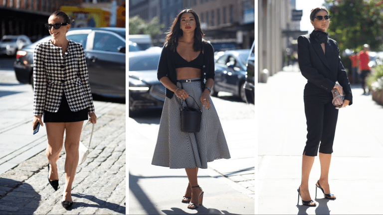 On Day 6 of New York Fashion Week, Black and White Proved to Be the Most Dependable Styling Choice