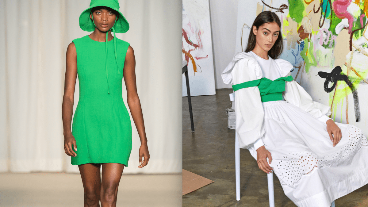 New York Designers Are Seeing Kelly Green for Spring 2022 - Fashionista