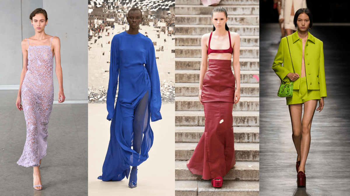 These Are the Top Color Trends From the Spring 2024 Runways