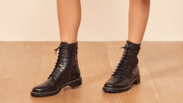 The Lace Up Beige Boots That Dara Is Basing Her Entire Fall