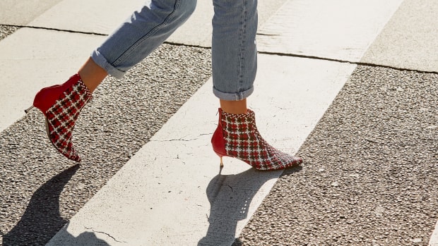 Jeffrey campbell plaid booties sales