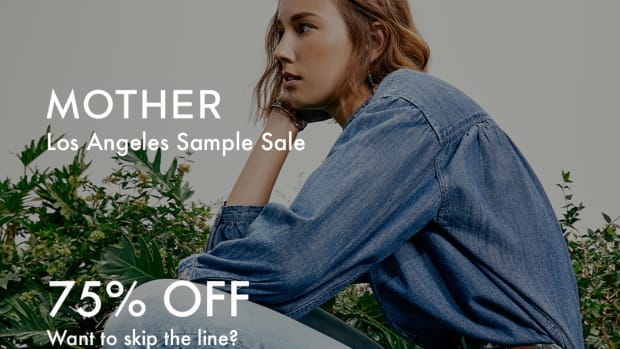 Mother jeans deals sample sale
