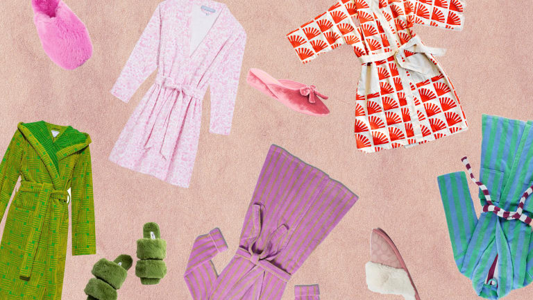 Robe and slippers store