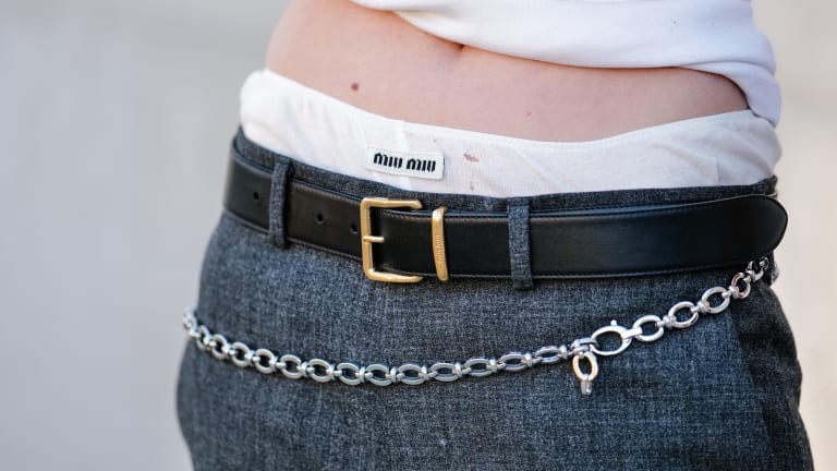Buckle top up belts