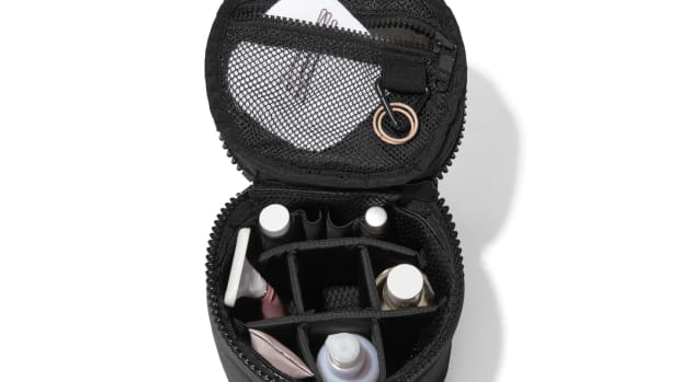 This Toiletry Bag Keeps All My Minis Organized When I Travel