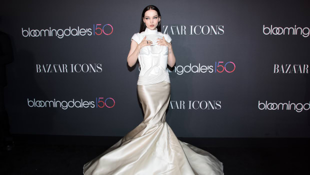 Bloomingdales silver dress clearance
