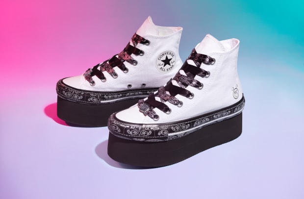 Miley Cyrus Converse Collection Collaboration Shoes Fashionista