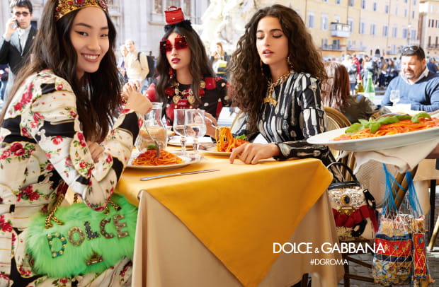 Dolce and deals gabbana ads 2018