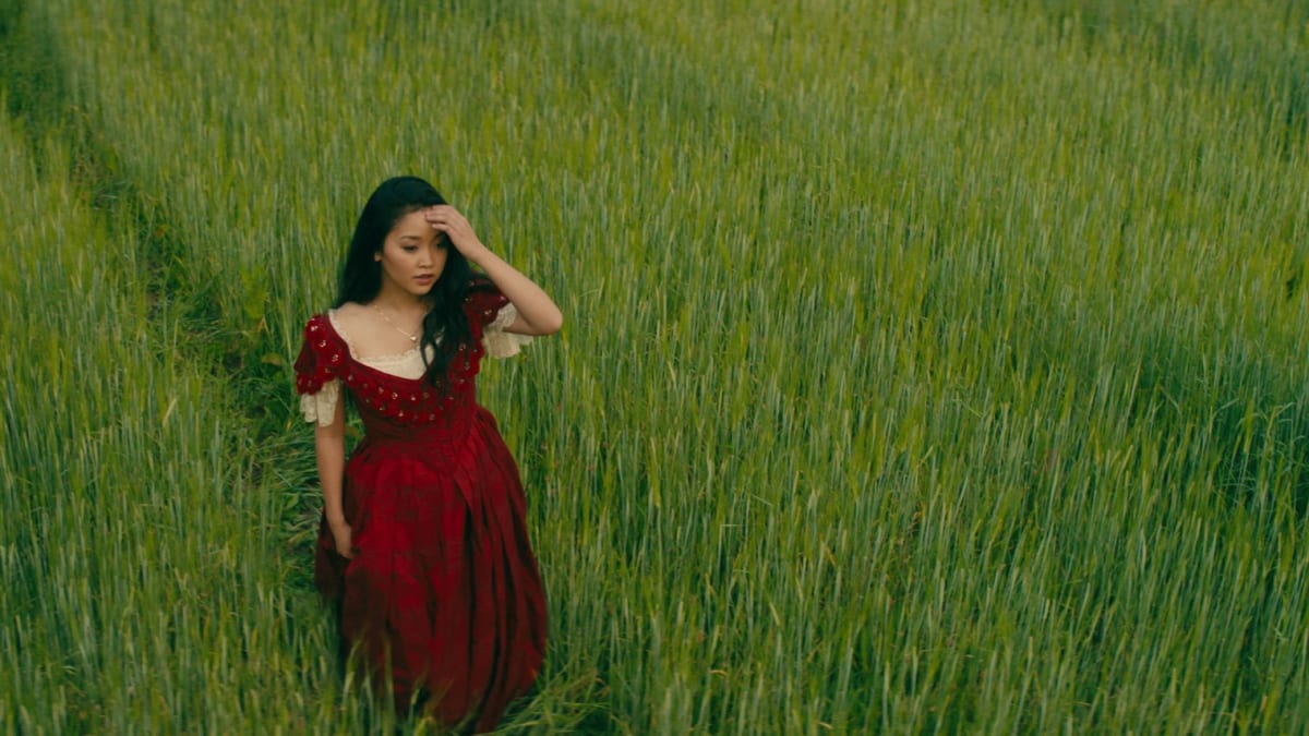 Lara jean red coat clearance