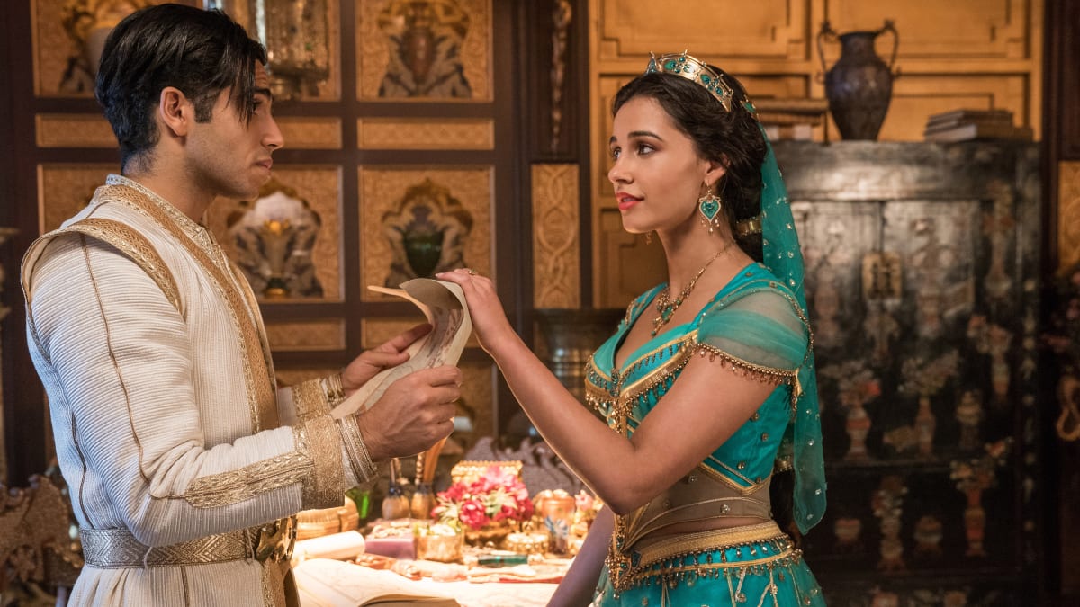 Aladdin 2019 wedding dress outlet