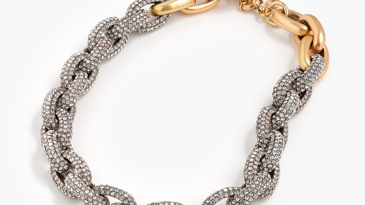 J crew chain link bracelet outlet
