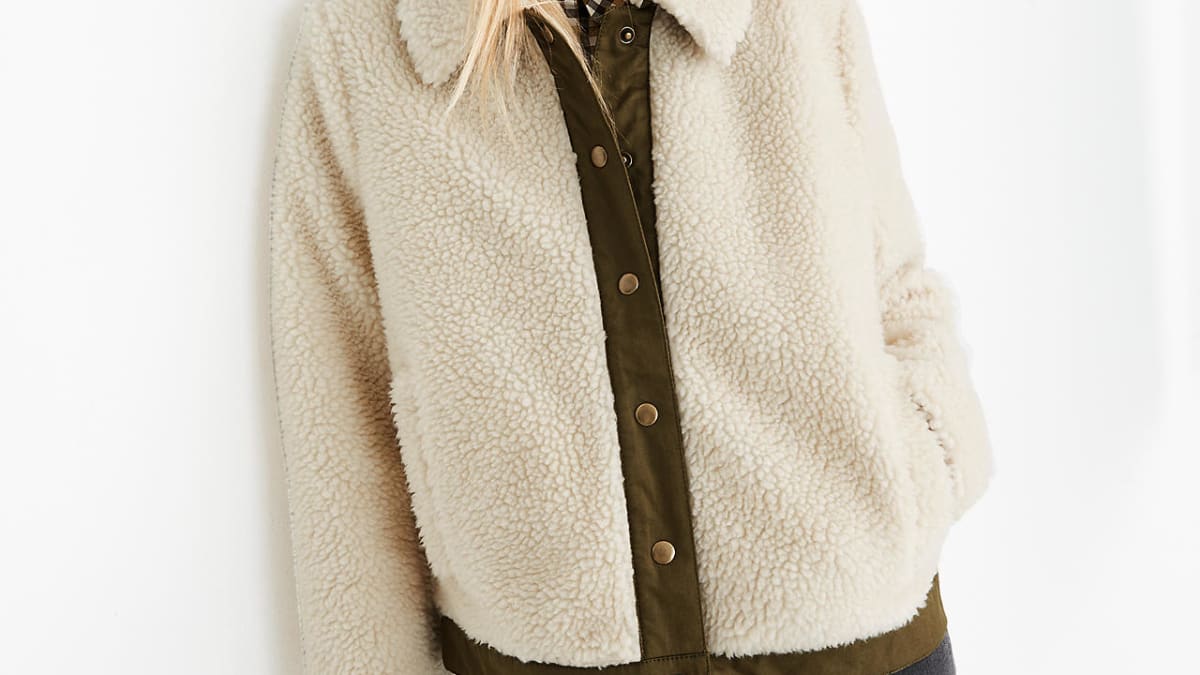 Steph Isn t Ready to Let the Sherpa Jacket Trend Die Fashionista