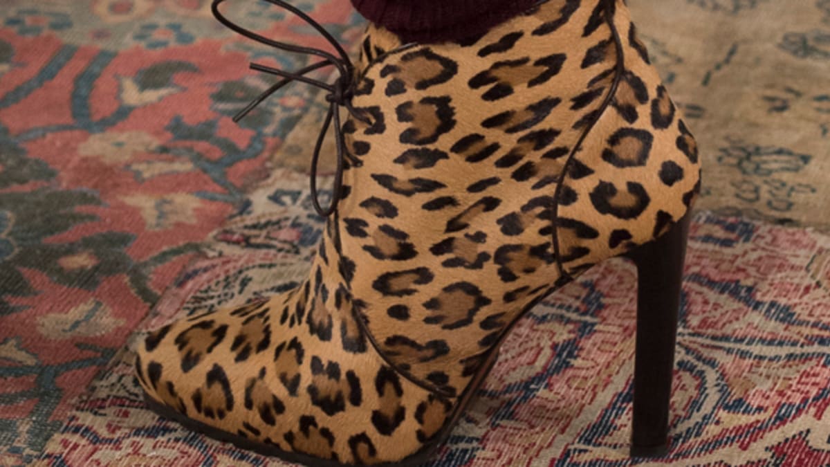 Animal print boots fall 2018 store